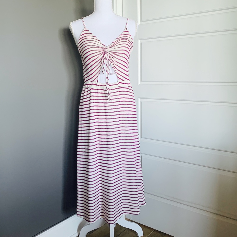 Striped dress size Small.